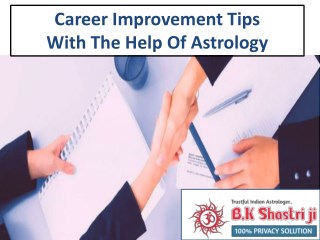 Career Improvement Tips With The Help Of Astrology