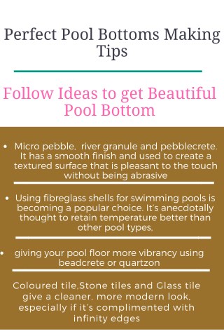 Picture Perfect Pool Bottoms â€“ Make It A Feature!