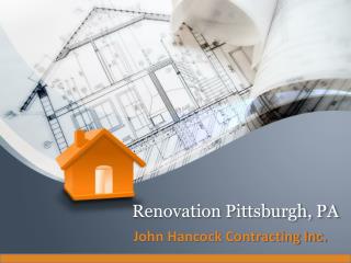 Renovation Pittsburgh PA