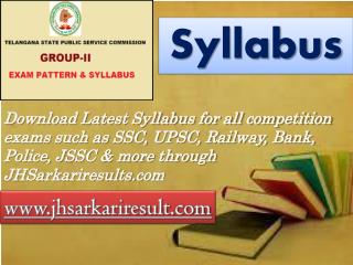 syllabus