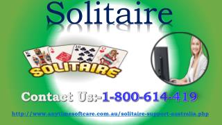 Solitaire 24*7 Games | Connect with Game Specialist | 1-800-614-419