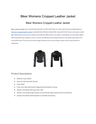 Biker Womens Cropped Leather Jacket.pdf