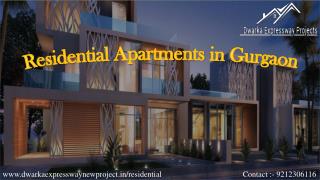 Residential Apartments in Gurgaon