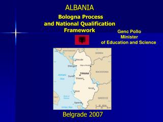 ALBANIA Bologna Process and National Qualification Framework