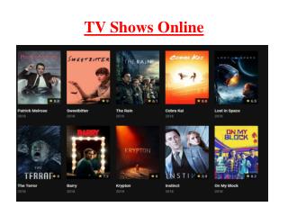 TV Shows See Online