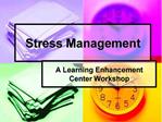 Stress Management