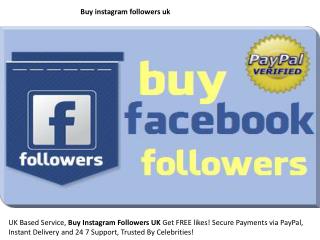 buy instagram followers uk