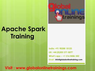 Apache Spark Training | Best Spark Online Training-GOT