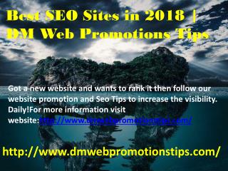 Best SEO Sites in 2018