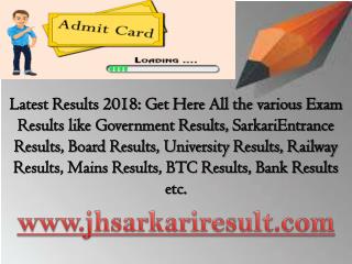 Admit card.