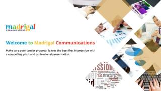 Tender Writing Services in Sydney - Madrigal Communications