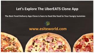 UberEATS Clone App Features