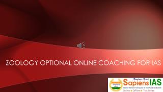 Zoology Optional Online coaching for IAS