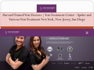 Harvard Trained Vein Doctors | Vein Treatment Center - Spider and Varicose Vein Treatment New York, New Jersey, San Dieg