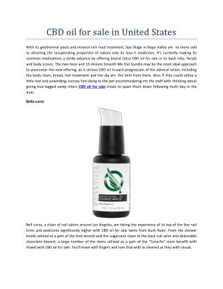 CBD oil for sale in United States | Liposomal CBD Oil