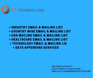 Nursing Services Director Email Lists| Nursing Director List