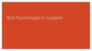 Best Psychologist in Gurgaon