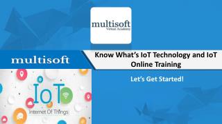 IoT Certification Training Can Give A Favorable Direction to Your Career