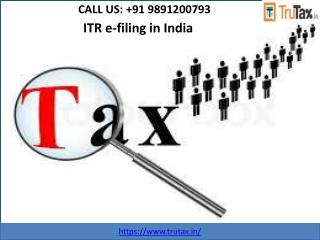 Why needs to ITR e-filing in India? 09891200793