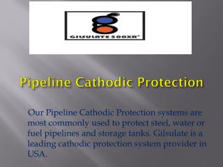 Pipeline Cathodic Protection