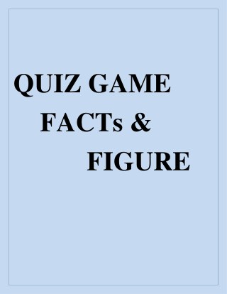 Quiz Game Android App Details