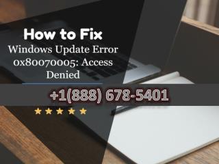 how to fix window update error