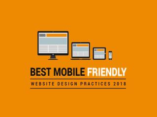 Best Tips for User-Friendly Mobile Design in 2018