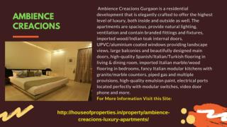 Ambience Creacions Sector 22 Gurugram