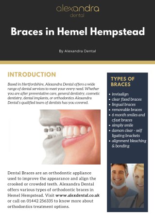 Braces Hemel Hempstead