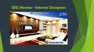 Best Interior Designers in Delhi NCR