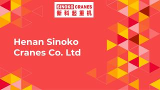 Crane Manufacturer and Supplier