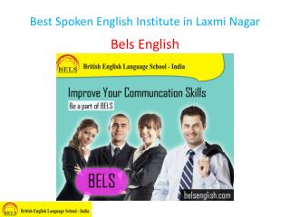 Best Spoken English Institute in Laxmi Nagar