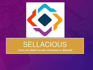 Sellacious-Your Own Multi-Vendor ECommerce Website