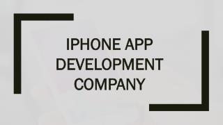 Best iOS/iPhone App Development Company
