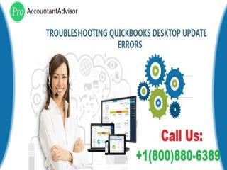 Fix Common QuickBooks Desktop Update Errors - Troubleshooting Steps