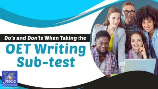 Do's and Dont's When Taking the OET Writing Sub-test