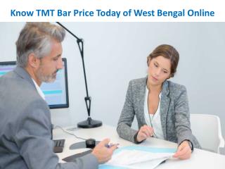 Know TMT Bar Price Today of West Bengal Online