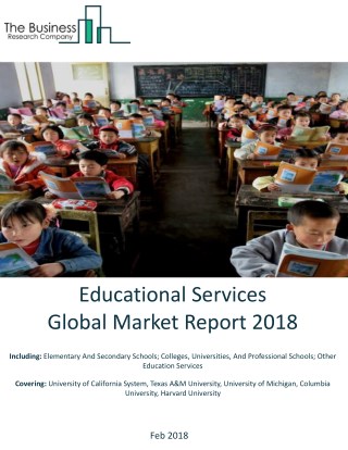 Educational Services Global Market Report 2018