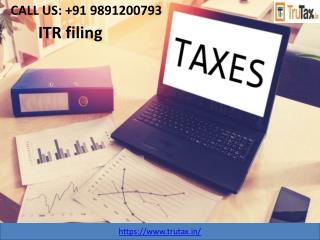 Select the correct Form for ITR filing 09891200793