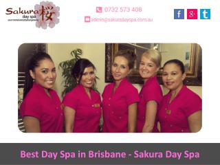 Best Day Spa in Brisbane - Sakura Day Spa