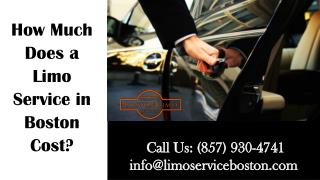 How Much Does a Limo Service in Boston Cost