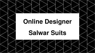 Shop Trending Salwar Suits Online