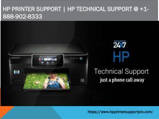 HP PRINTER SUPPORT | HP TECHNICAL SUPPORT @ 1-888-902-8333