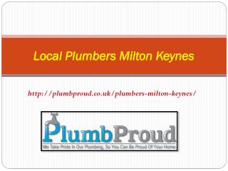 Local Plumbers Milton Keynes
