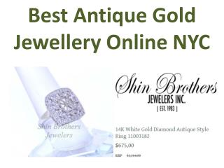 Best Antique Gold Jewellery Online NYC