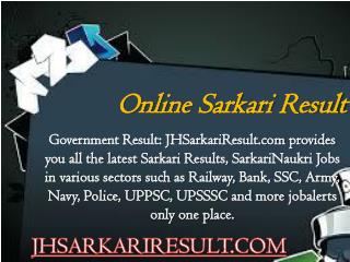 Online Sarkari Result