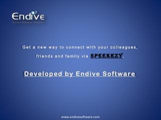 Speekezy Application Developed by Endive Software