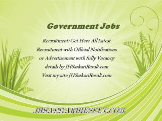 Government jobs