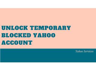 How to Unlock Your Temporarily Locked Yahoo Account - Updated | You Can't Miss!!!