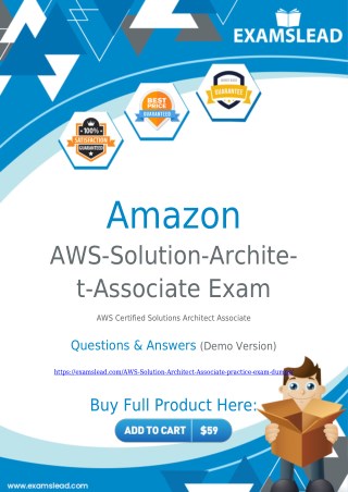Get Best AWS-Solution-Architect-Associate Exam BrainDumps - Amazon AWS-Solution-Architect-Associate PDF